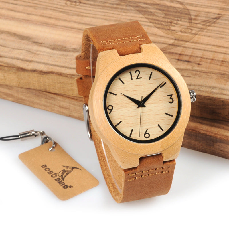 Classic Wooden Wristwatch