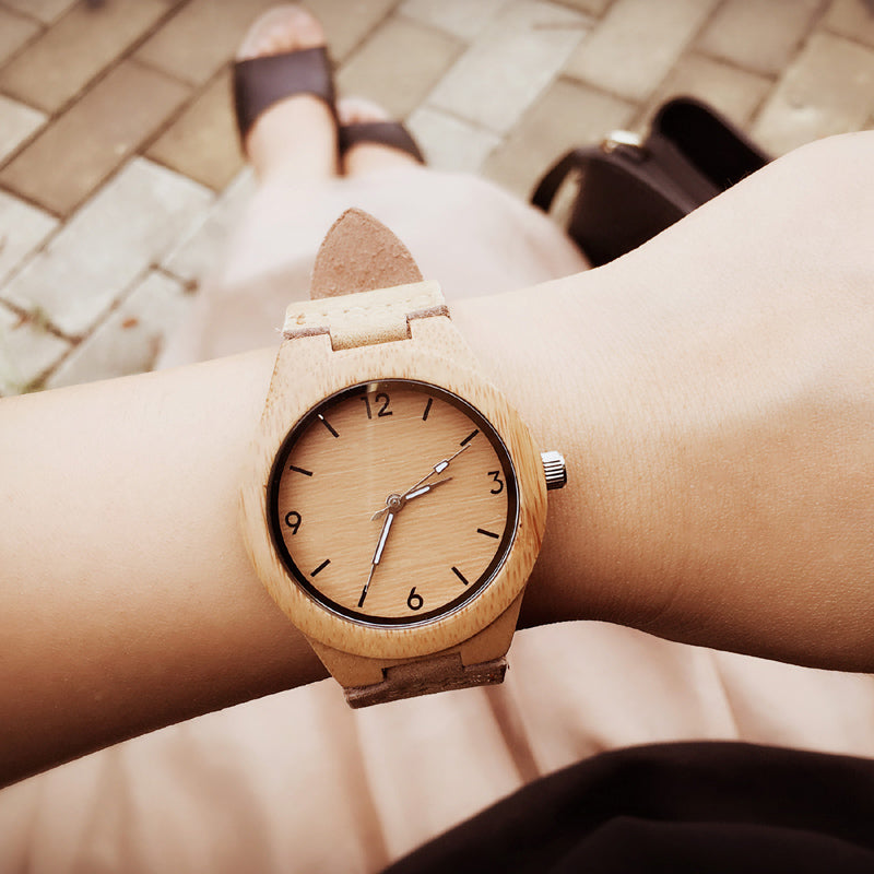 Festive Wooden Watch