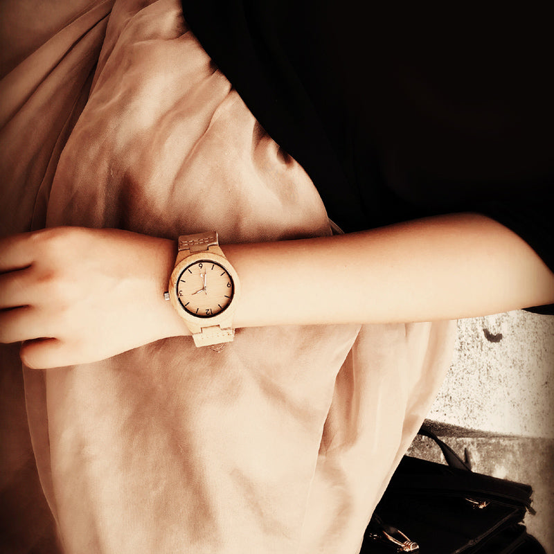 Festive Wooden Watch