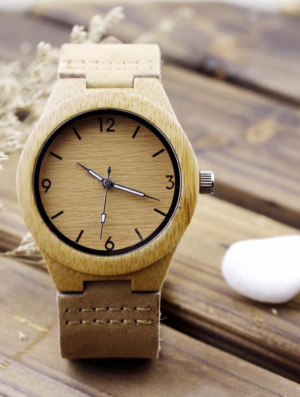Festive Wooden Watch