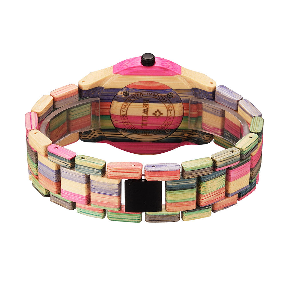 Wonder Rainbow Wooden Wristwatch