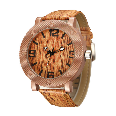 Casual Wooden Wrist Watch
