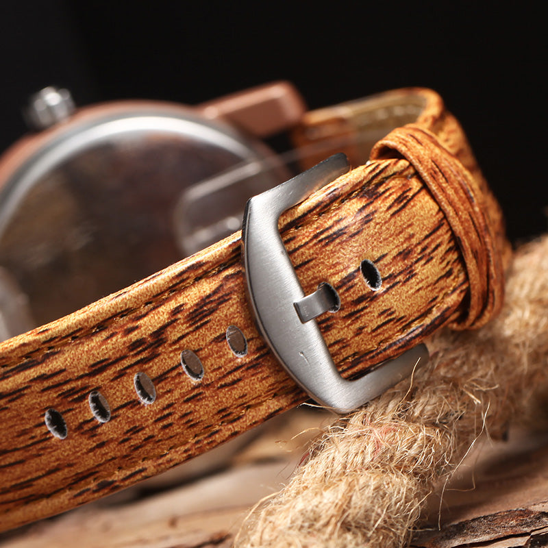 Casual Wooden Wrist Watch