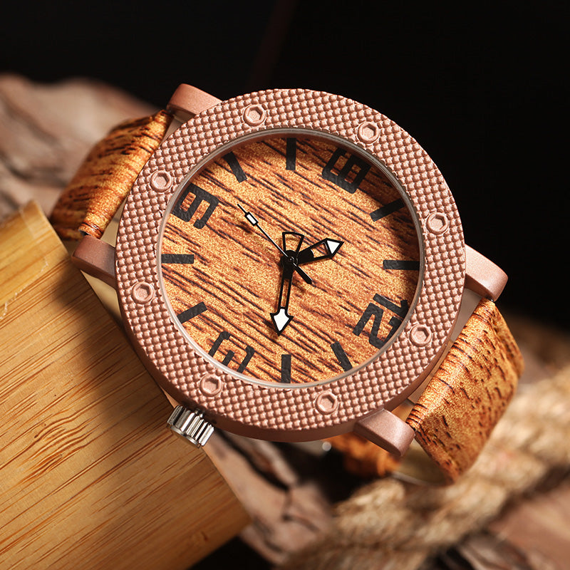 Casual Wooden Wrist Watch